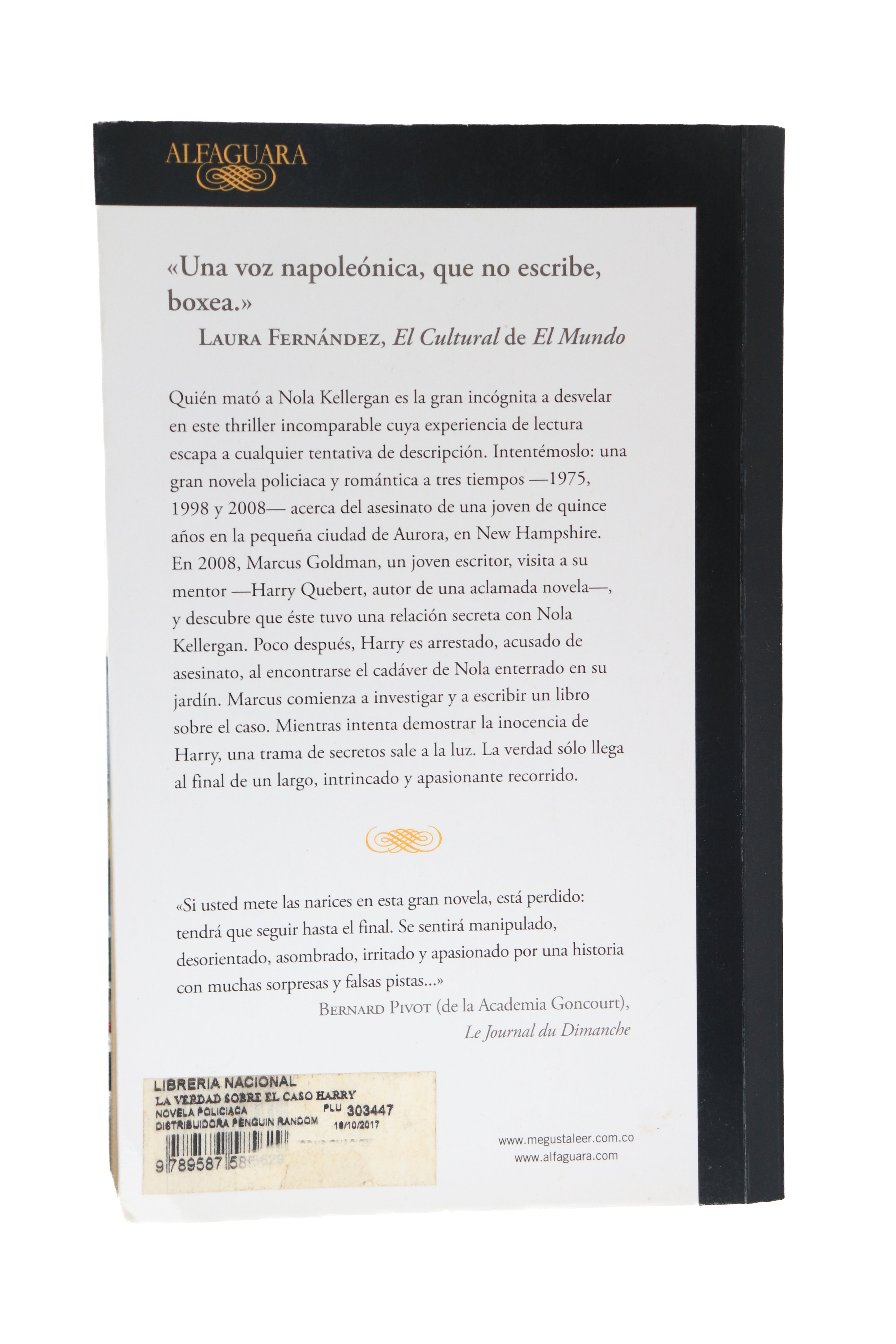 La verdad sobre el caso Harry Quebert - Bueno