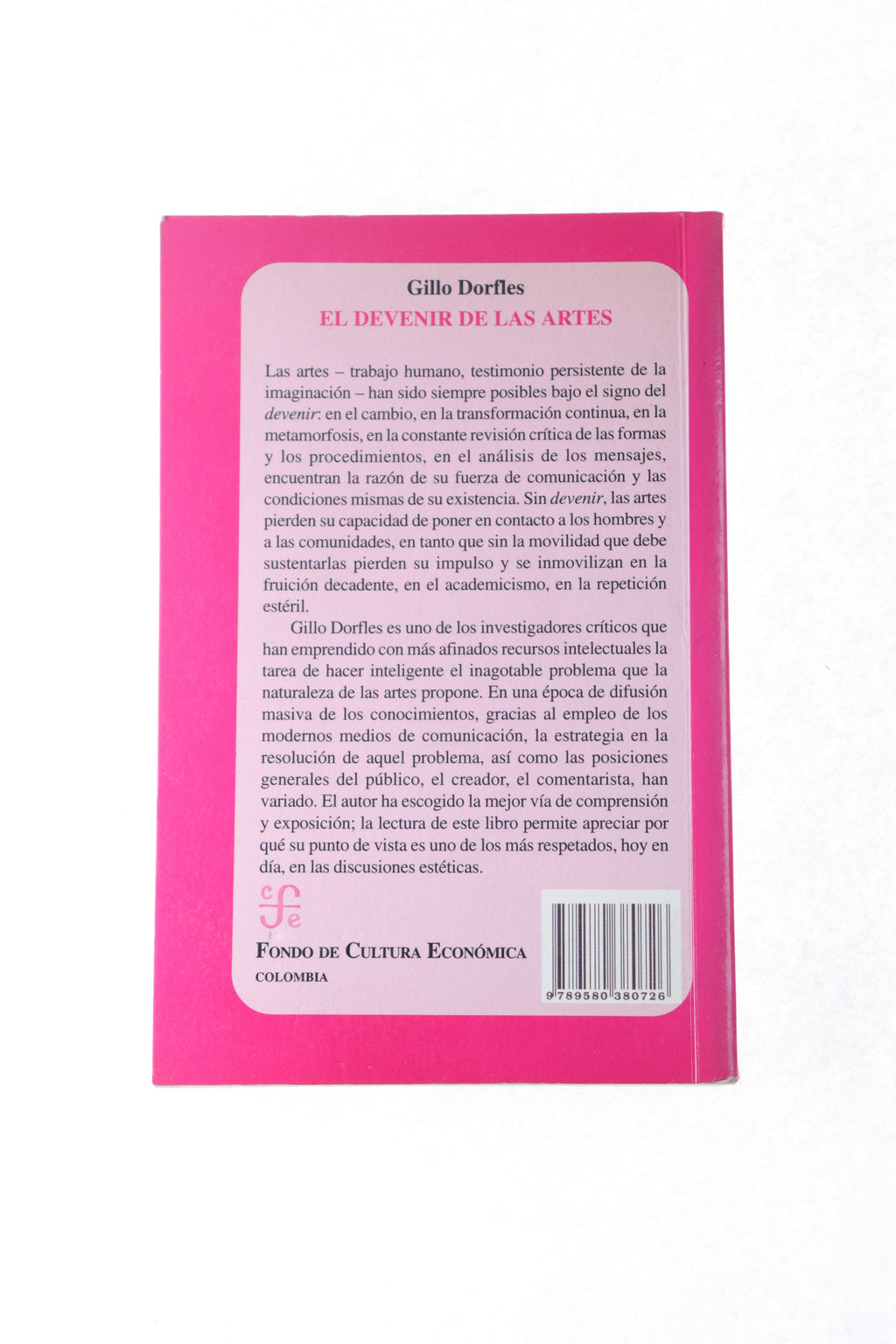 El devenir de las artes - Muy Bueno